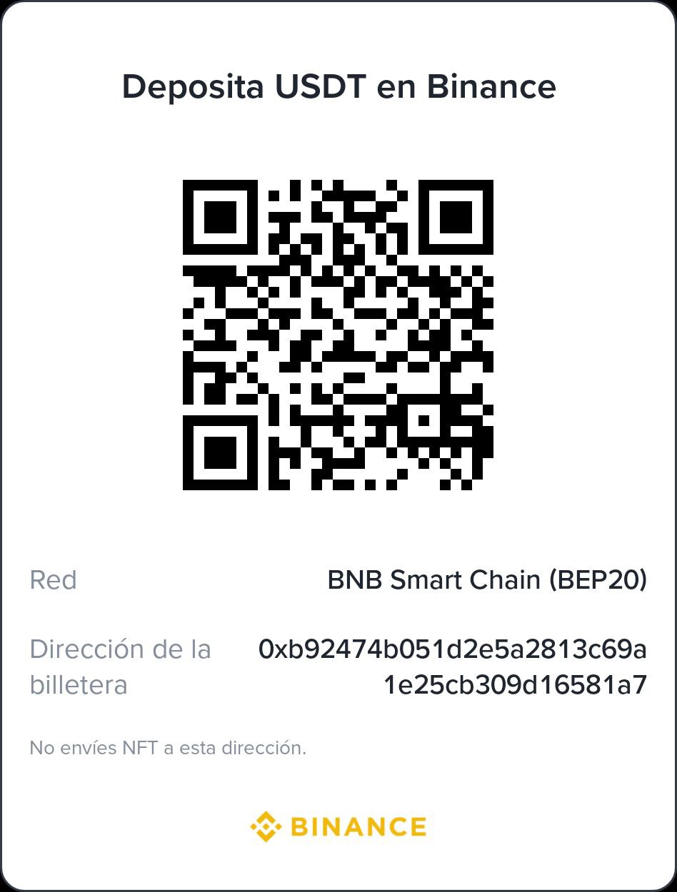 Código QR Binance